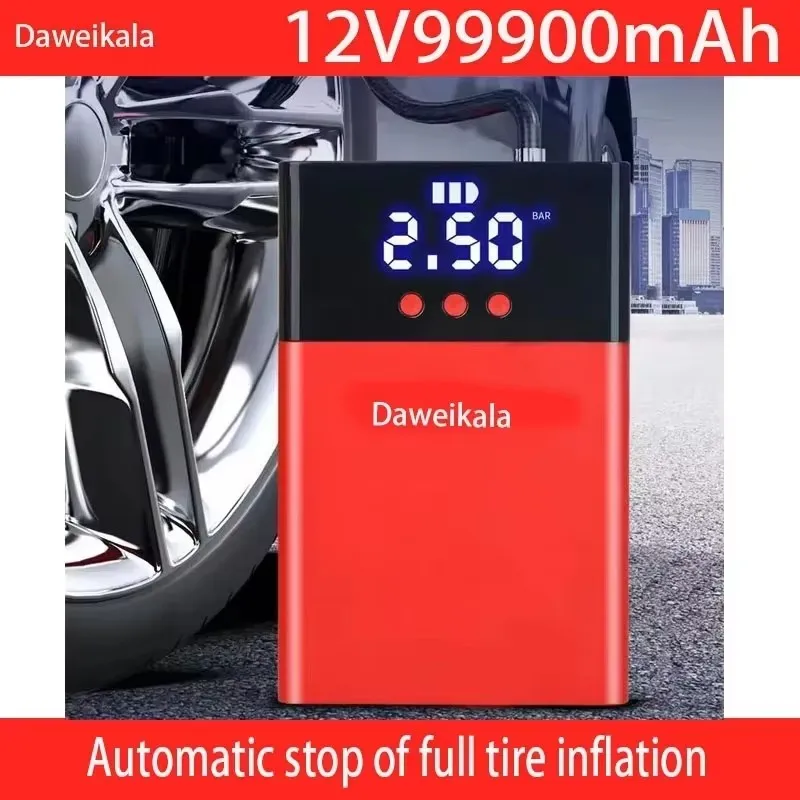 

12V 99900mAh Auto Starthilfe - Batterie Ladegerät mit LCD Display & Schnellstart-Funktion | Für PKW/LKW 12V Batterien