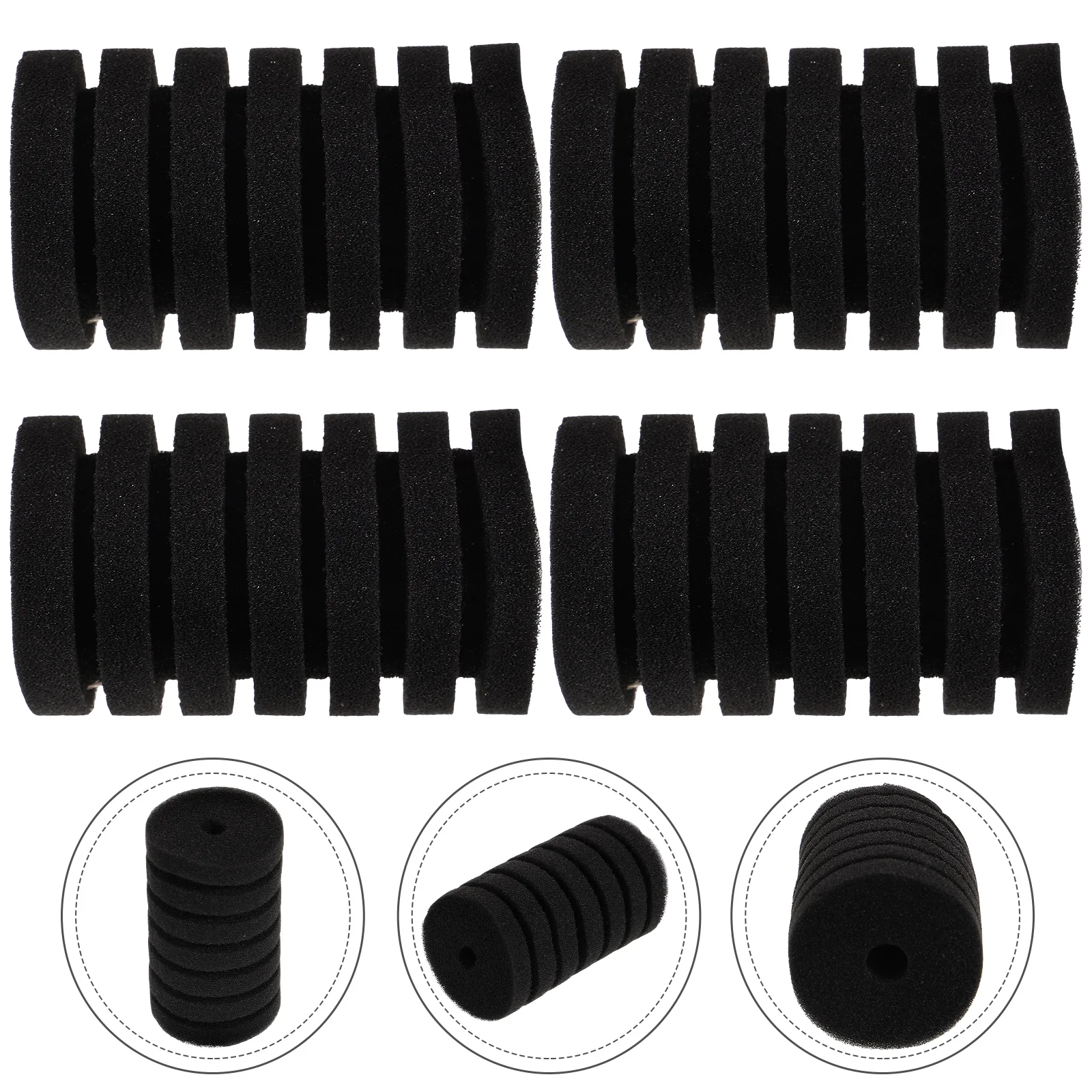 4pcs Fish Tank Filter Sponge Tank Pre-Filter Sponge Replacement Filters Aquarium Sponge Aquarium Sponge Roll
