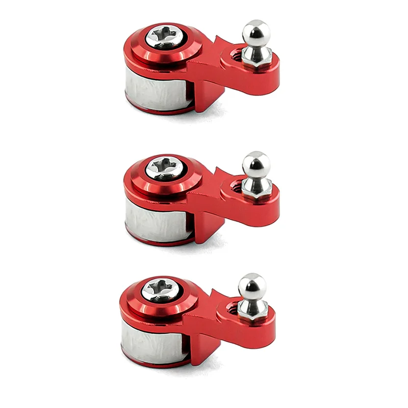 

YSUN-3X 25T Metal Adjustable Damping Servo Arm Servo Horn For 1/10 RC Crawler Car Traxxas TRX4 TRX-4 TRX6 Upgrade Parts,1