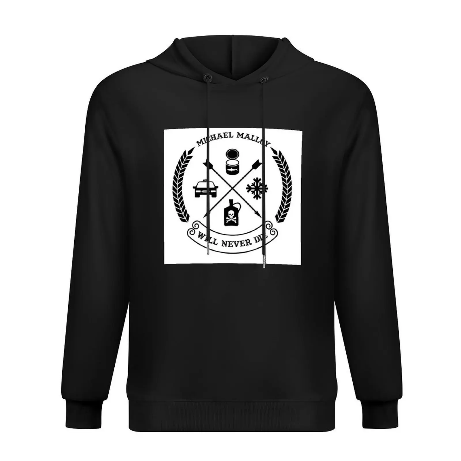 

Michael Malloy Will Never Die (ATWWD) Hoodie aesthetic clothing men's clothes mens clothes fashion men anime hoodie