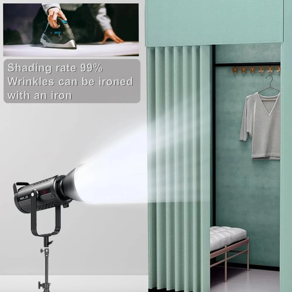 كشك تركيب متجر الملابس المحمول مع ستارة خصوصية قابلة للطي لاستخدام المول #3