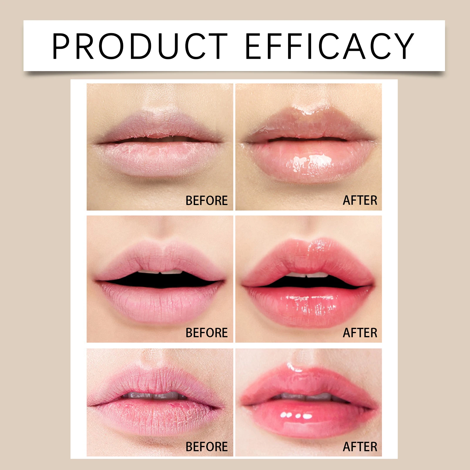 Eelhope - Juego de 4 Bálsamos Labiales en Barra, Hidratación Profunda, Larga Duración, No Pegajoso, Maquillaje Labial con Color, Envío Rápido, Kit de Regalo, 20 g