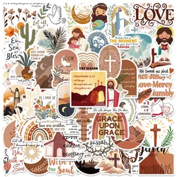 50pcs Bible Proverbs Holy Bible Jesus Christian Religion Sticker Religion Sticker Christmas Suitcase Laptop Luggage Motorcycle