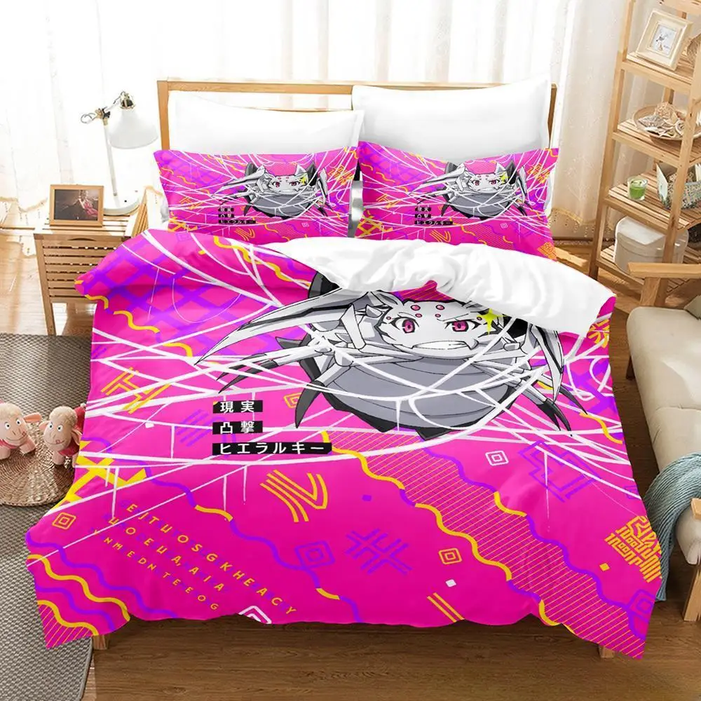 

3d Print Anime So I'm a Spider, So What Bedding Set Single Twin Full Queen King Size Bed Set Adult Kid Bedroom Duvet cover Sets