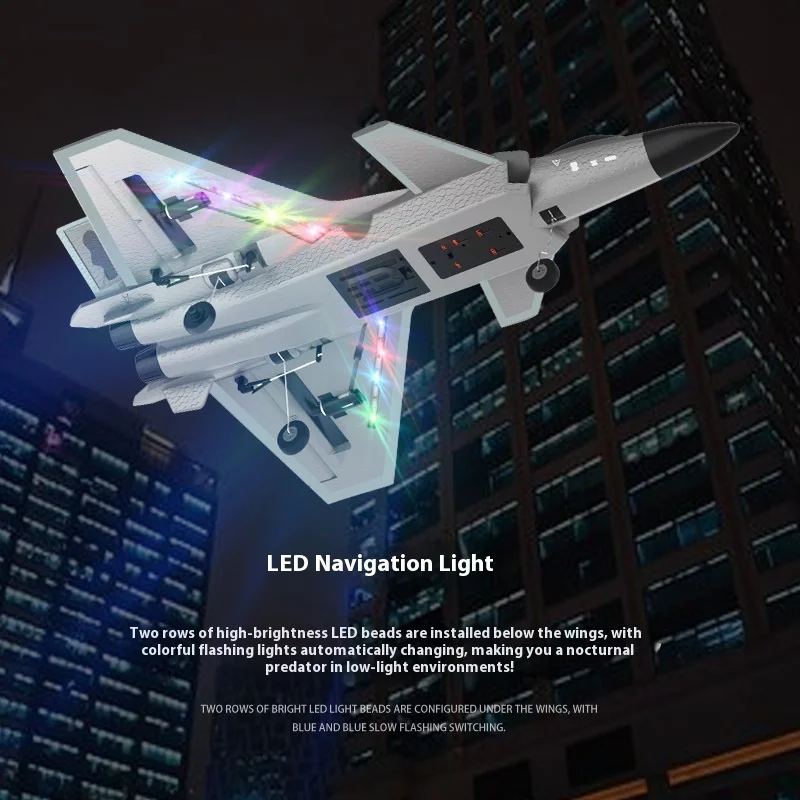 

4CH J20 Fighter RC Foam Glider EPO Jet 2.4GHz RTF Fixed-Wing Stealth Model Aircraft for Adult Hobby Flight Toy