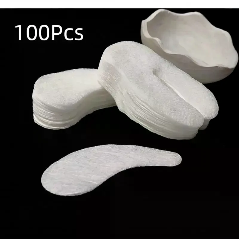 /JCS/100Pcs Eye Paper Mask Skin Care Tools Disposable Eye Mask DIY Natural Cotton Eye Paper Women Essential Product