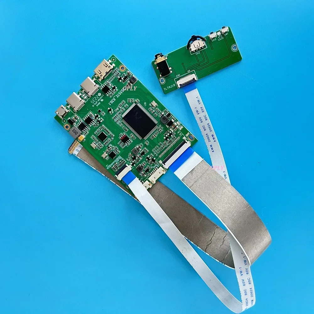 EDP 2 Type-C controllor board for LP170WQ1-SPF2 LP170WQ1-SPC1 LP170WQ1-SPA1 LP170WQ1-SPE1 2560X1600 LED 17