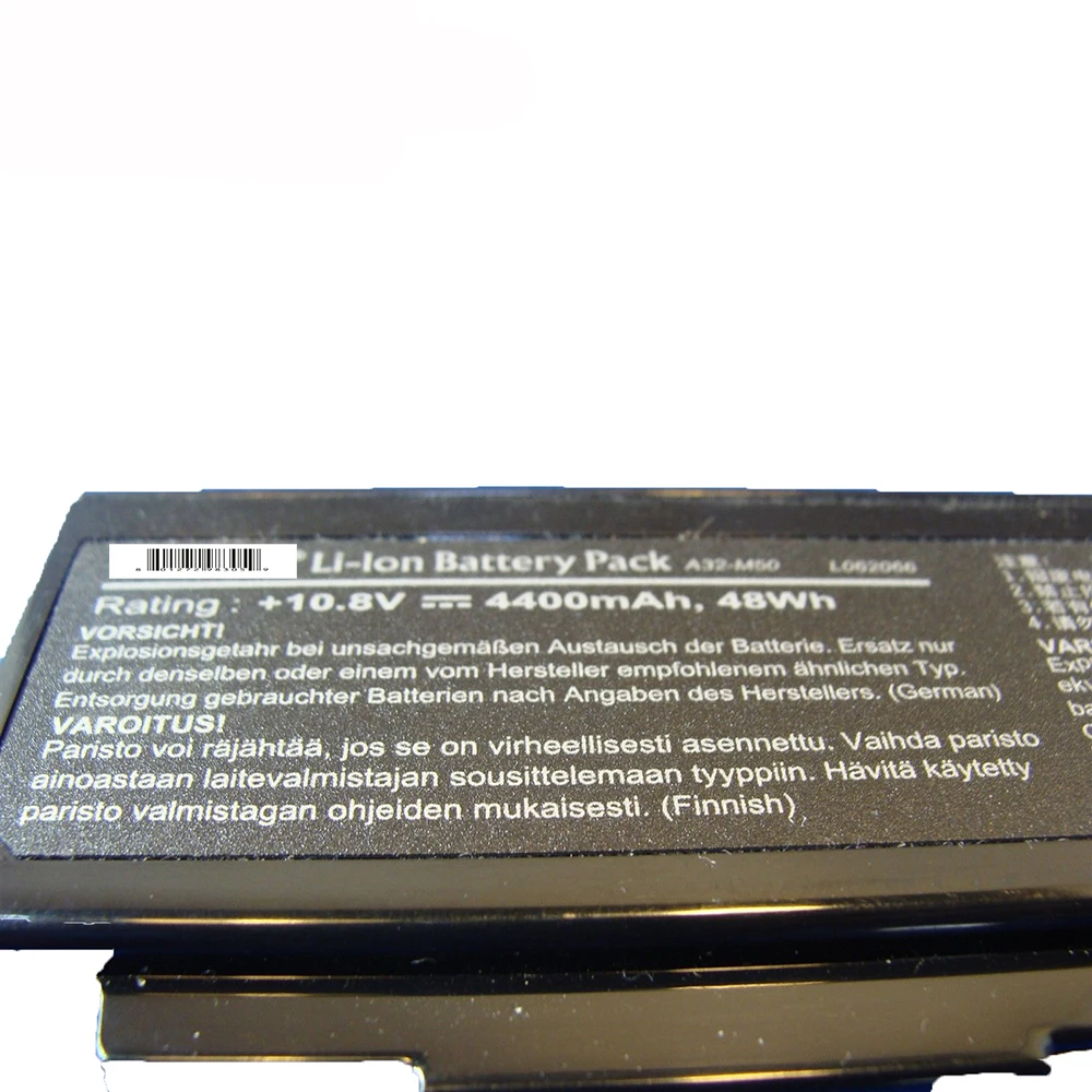 Brand New Original A32-M50 10.8V 48Wh Laptop Battery for Asus MD97443 MD97442 L0790C6 BNAS012 A32-H36 A31-B43 X55S