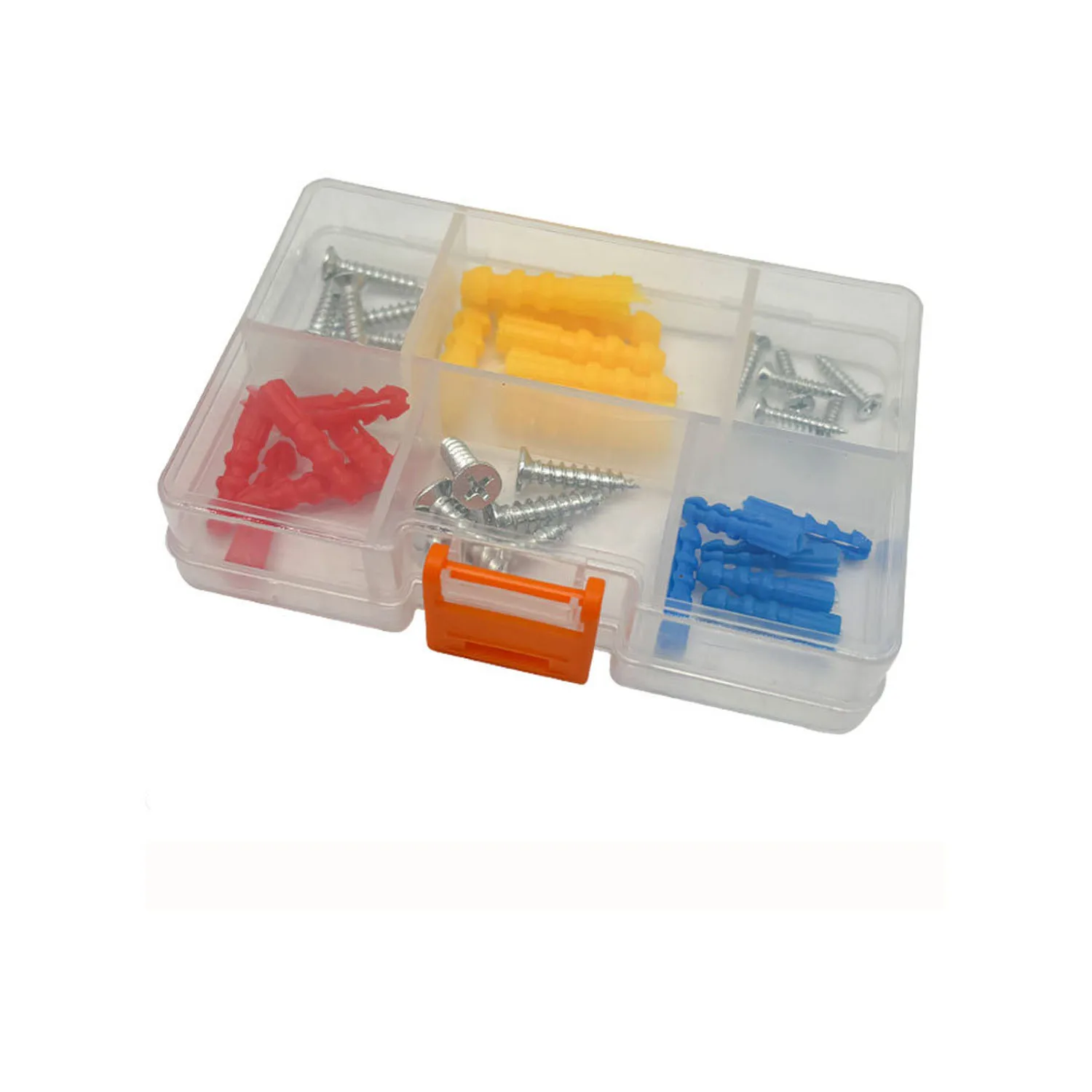 Electric Tool Screw Expansion Anchor Bolts Assortment Drilling Ribbed Drywall Anchor Serrated Thorny Bolts Fastener Anchors