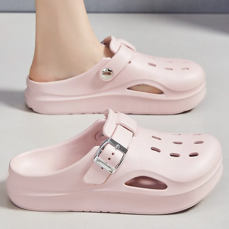 

New Summer EVA Cave Shoes for Women's Fashion Outerwear Cool Slippers Flat Lightweight Women's Slippers Free Shippiing Shoes
