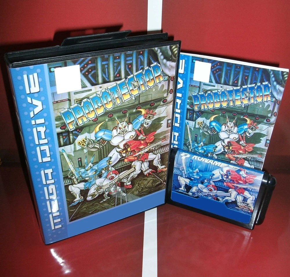 

Новое поступление Probotector PAL ONLY 16bit MD Game Card с розничной коробкой и ручной книгой для Sega Mega Drive/Genesis