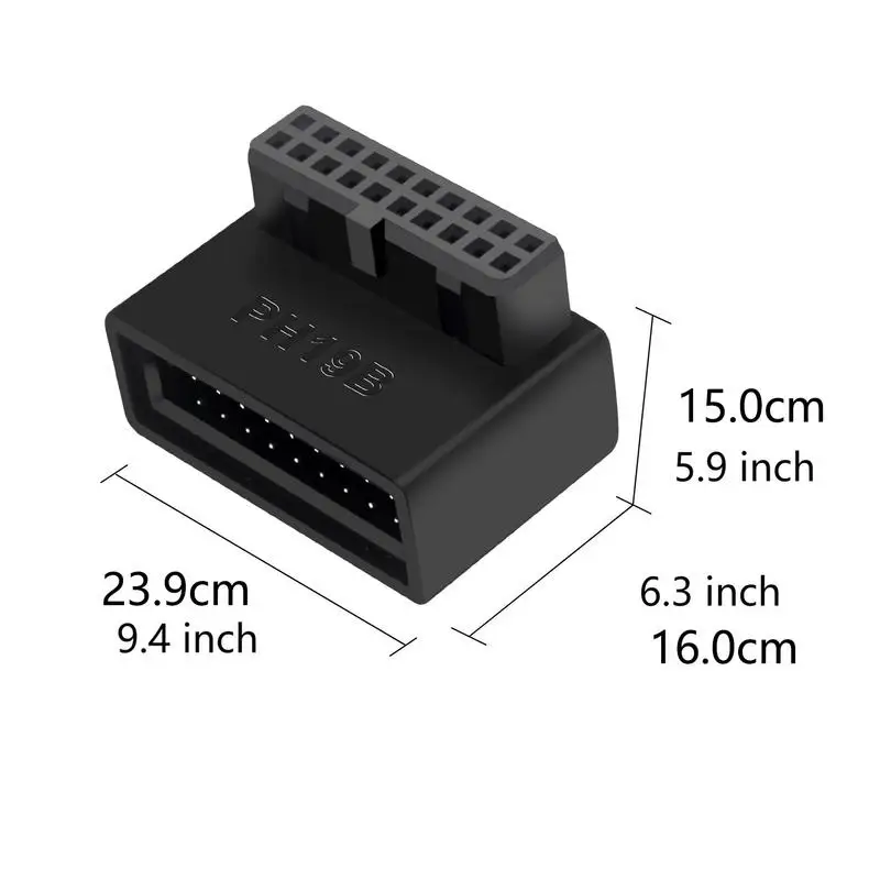 PH19A PH19B USB 3.0 19 Pin convertitore per Computer a 90 gradi convertitore adattatore per scheda madre per Computer Desktop accessori per Computer