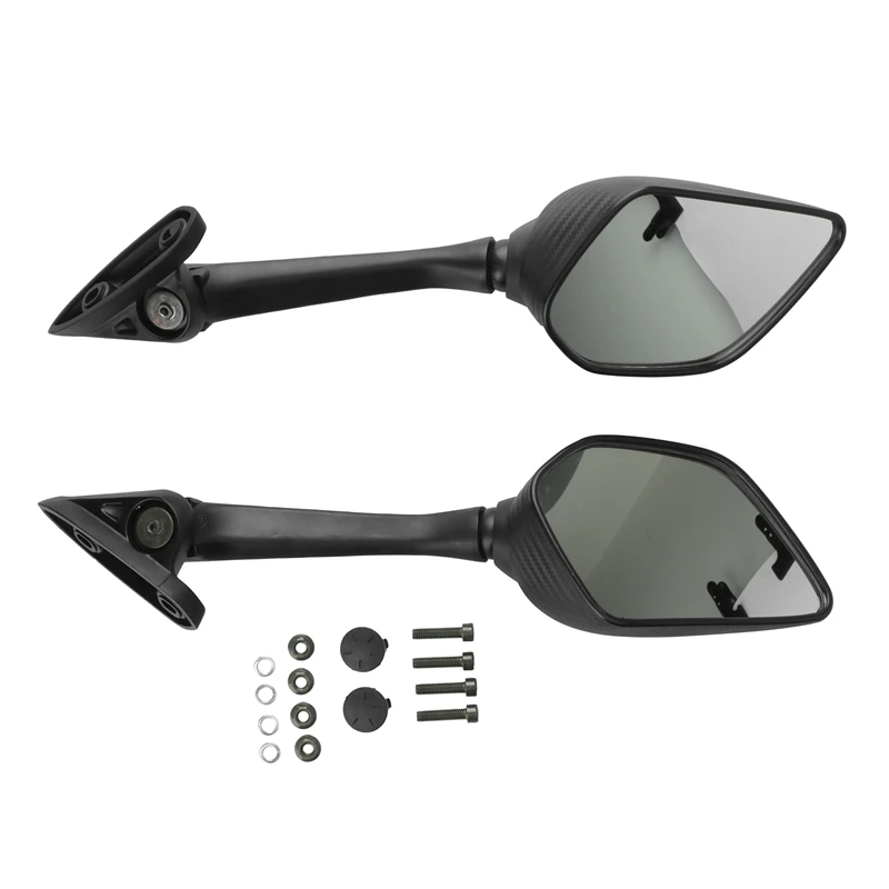 

Motorcycle Foldable Side Mirrors Blind Spot Rearview Mirrors For Yamaha YZF R3 R25 2015-2018 YZF-R3 YZF-R25