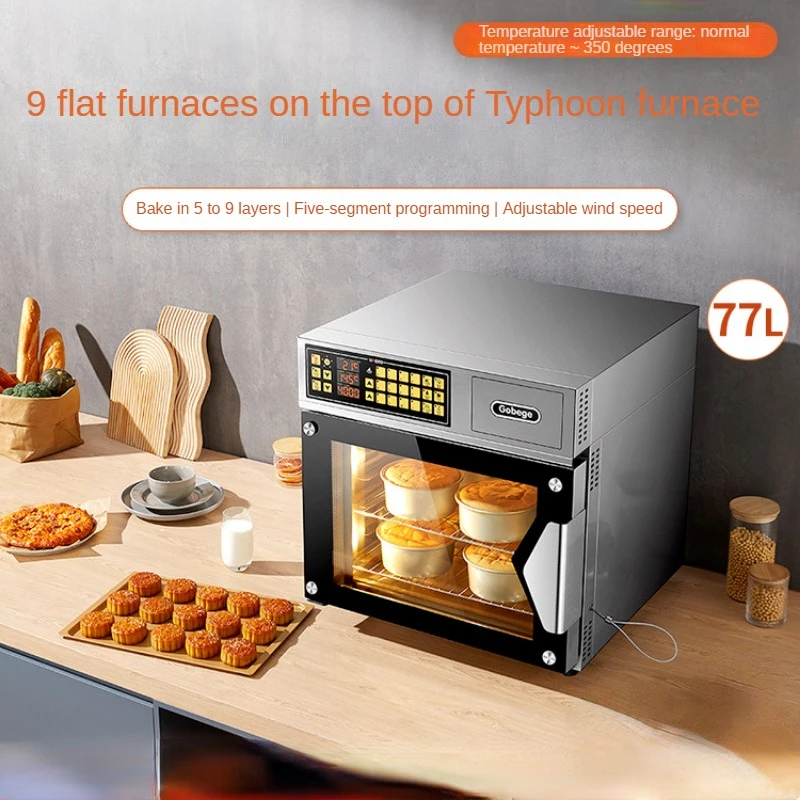 Horno eléctrico De aire para el hogar, accesorios De cocina para hornear pasteles, gran capacidad