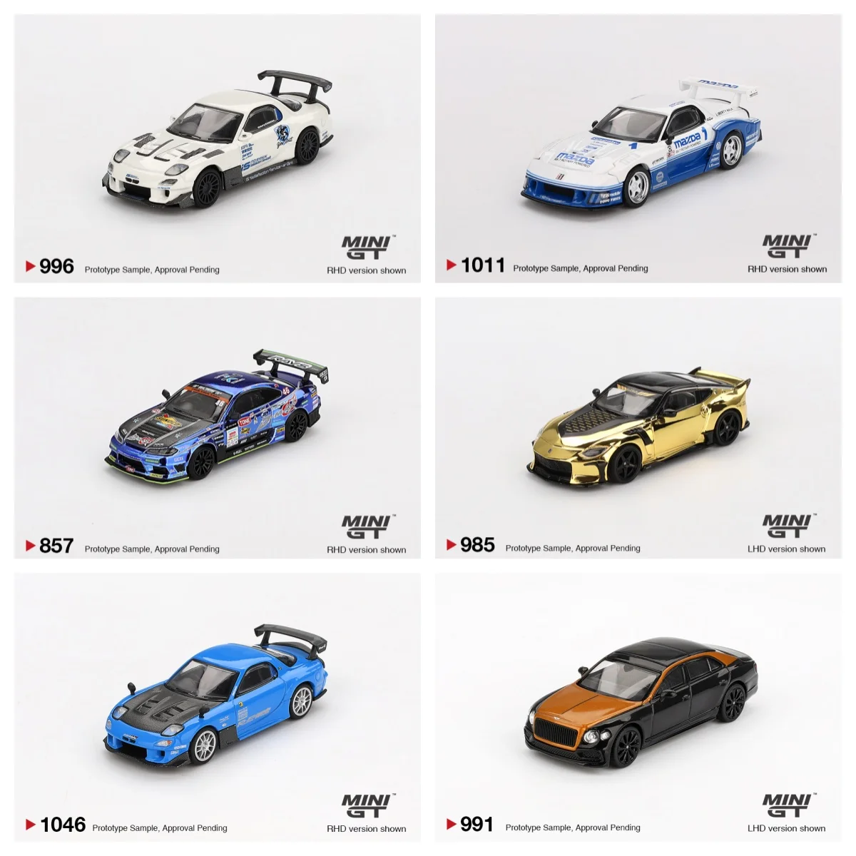 

MINIGT 1/64 1083 720S LBWorks The Boring Concept Alloy Diecast Car Model Boys Toy Gift Decorations