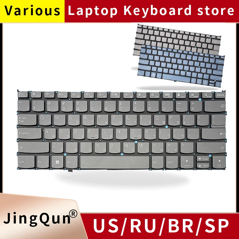 

US/RU Laptop Keyboard For Lenovo Yoga 14c ABB7 ARB7 82QE IAP7 Yoga Pro 14s IAH7 Yoga 7 Pro 14sIAH7/14s ARH7 Yoga Slim 7 14ACN6