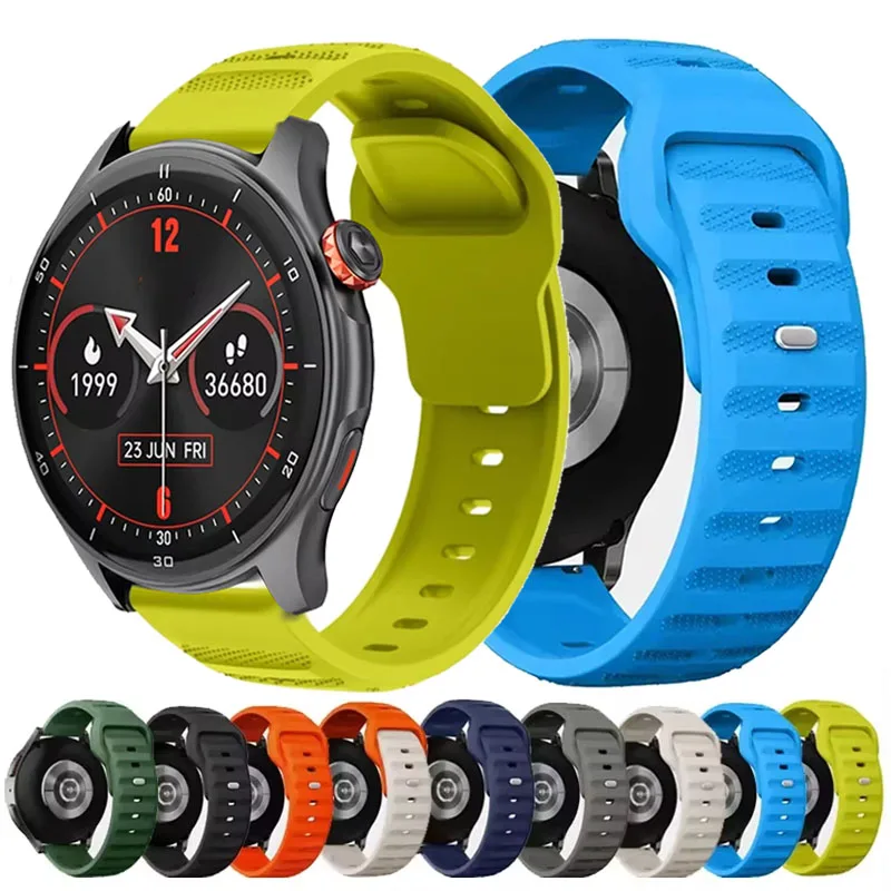 22mm Sport Silikon Uhrenarmband für IGPSPORT LW10 Armband für iGPSPORT VeRun Smartwatch Armband Correa