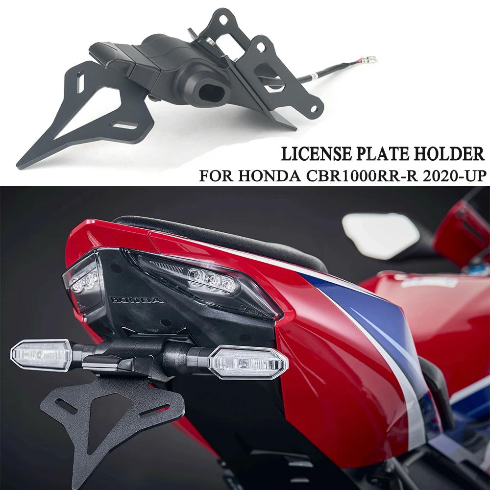 For Honda CBR1000RR-R CBR 1000 RR-R 2020-up Motorcycle Rear Short Tail Stock Tidy License Plate Holder Tailstock Bracket Kit