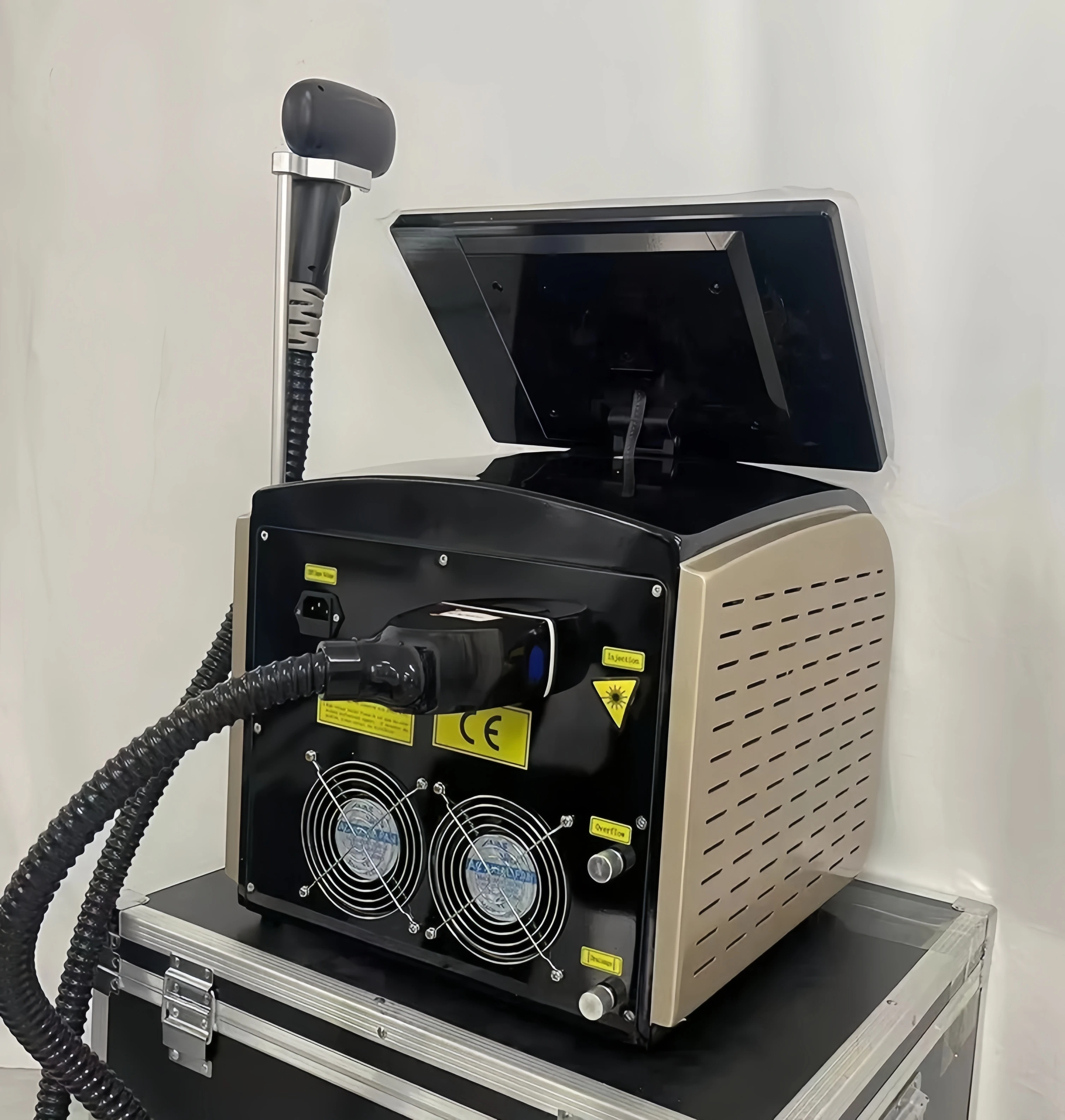 Diode Laser Hair Removal Machine Multi Wavelengths Painless Permanent Laser Hair Removal Device Alexandrit Laser 4000w