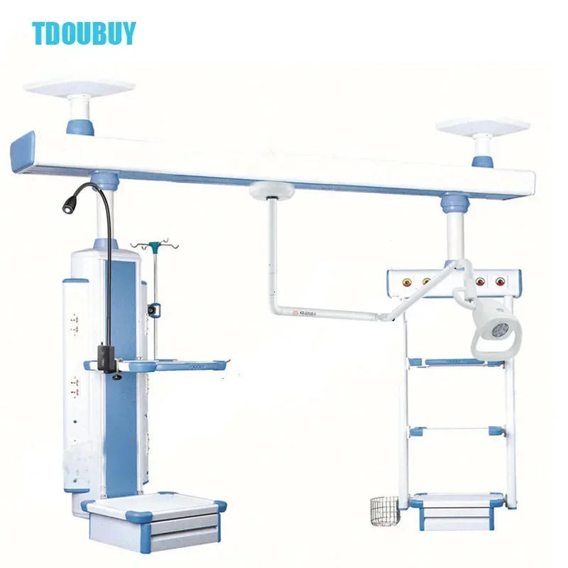 TDOUBUY 21W Hanging Tower LED Ceiling Inspection Light, Ceiling Mount Lamp for ICU and Gynecological Surgical Examination