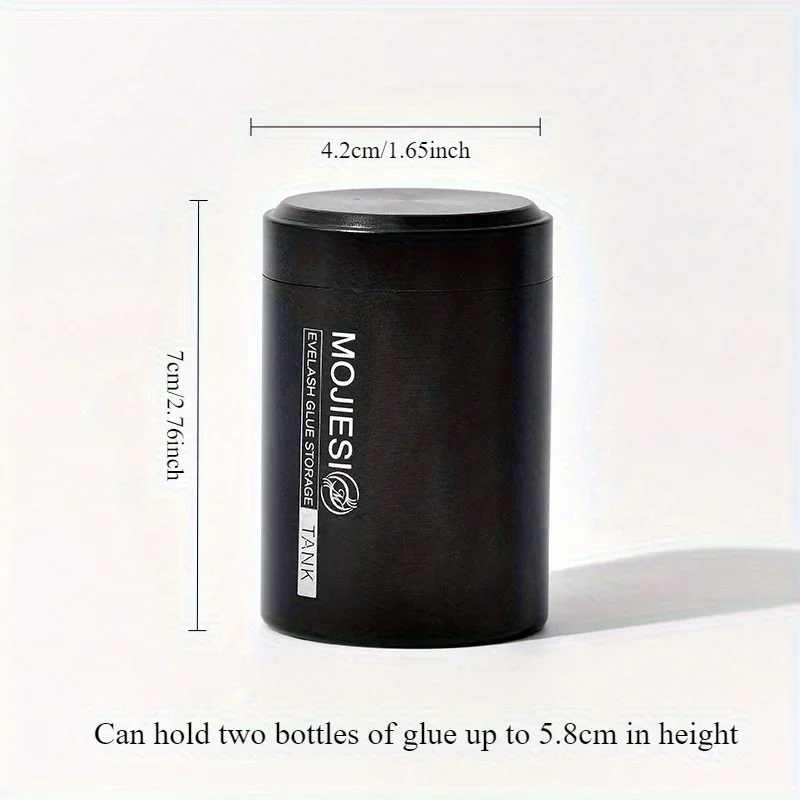 まつげエクステ接着剤保管用まつげハニーポット、接着剤保管容器、エクステ接着剤保管ポット。