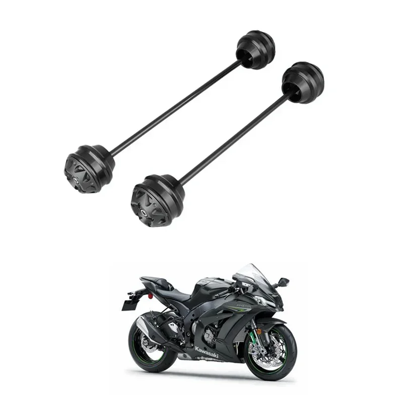 

Для Kawasaki Ninja ZX-10R 16-20 ZX10R переднее заднее колесо Защитная ось вилка слайдер мотоцикл