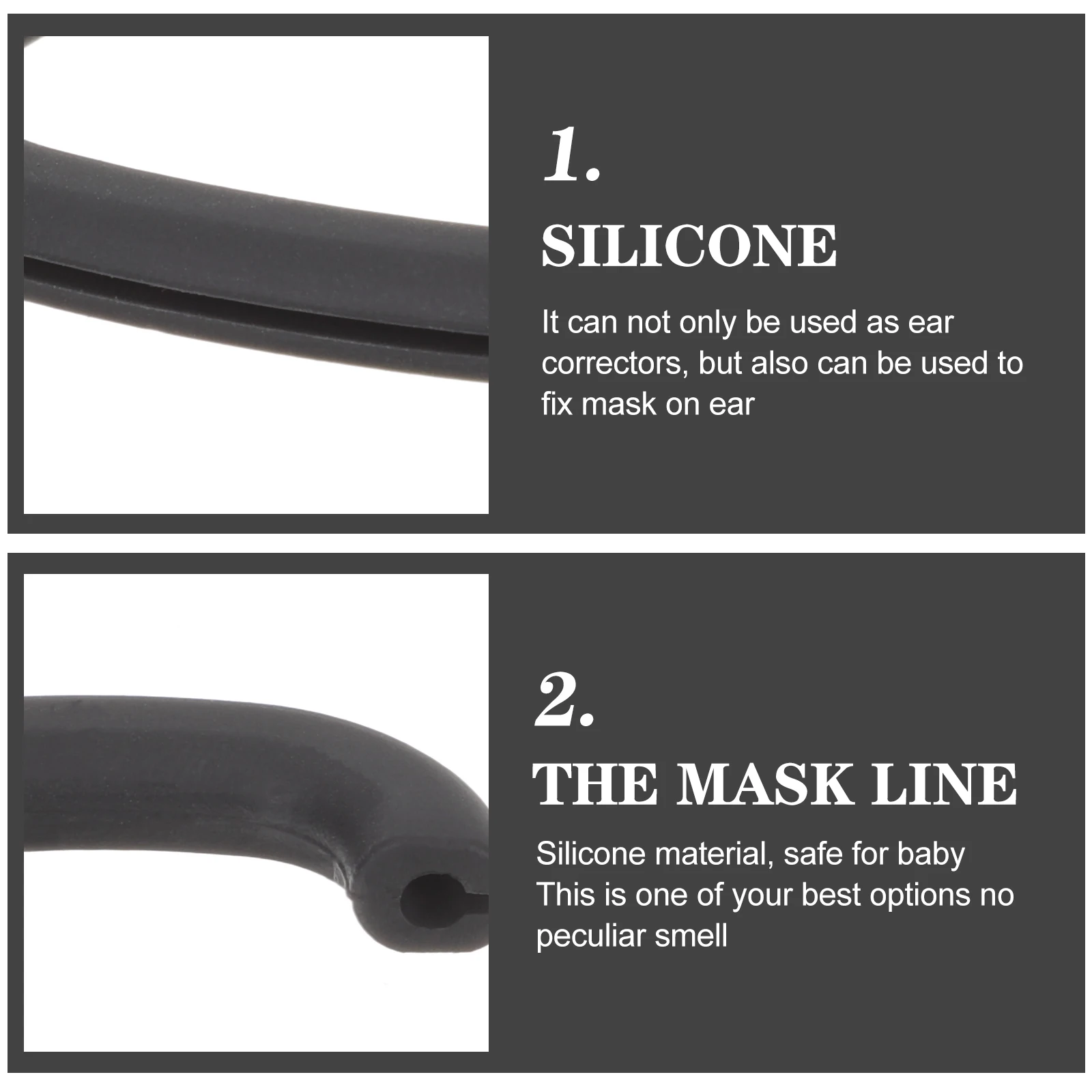 

6pcs Baby Protruding Corrector Silicone Auricle Support For Deformity Newborn Must Haves Natural Look Ear Correction Supplies