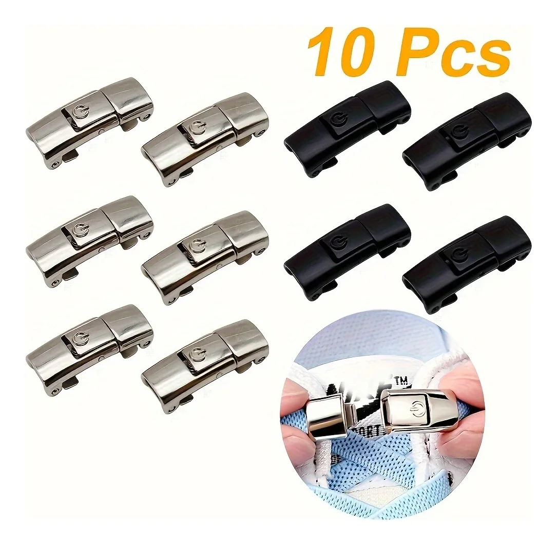 Black Silvery 10pcs