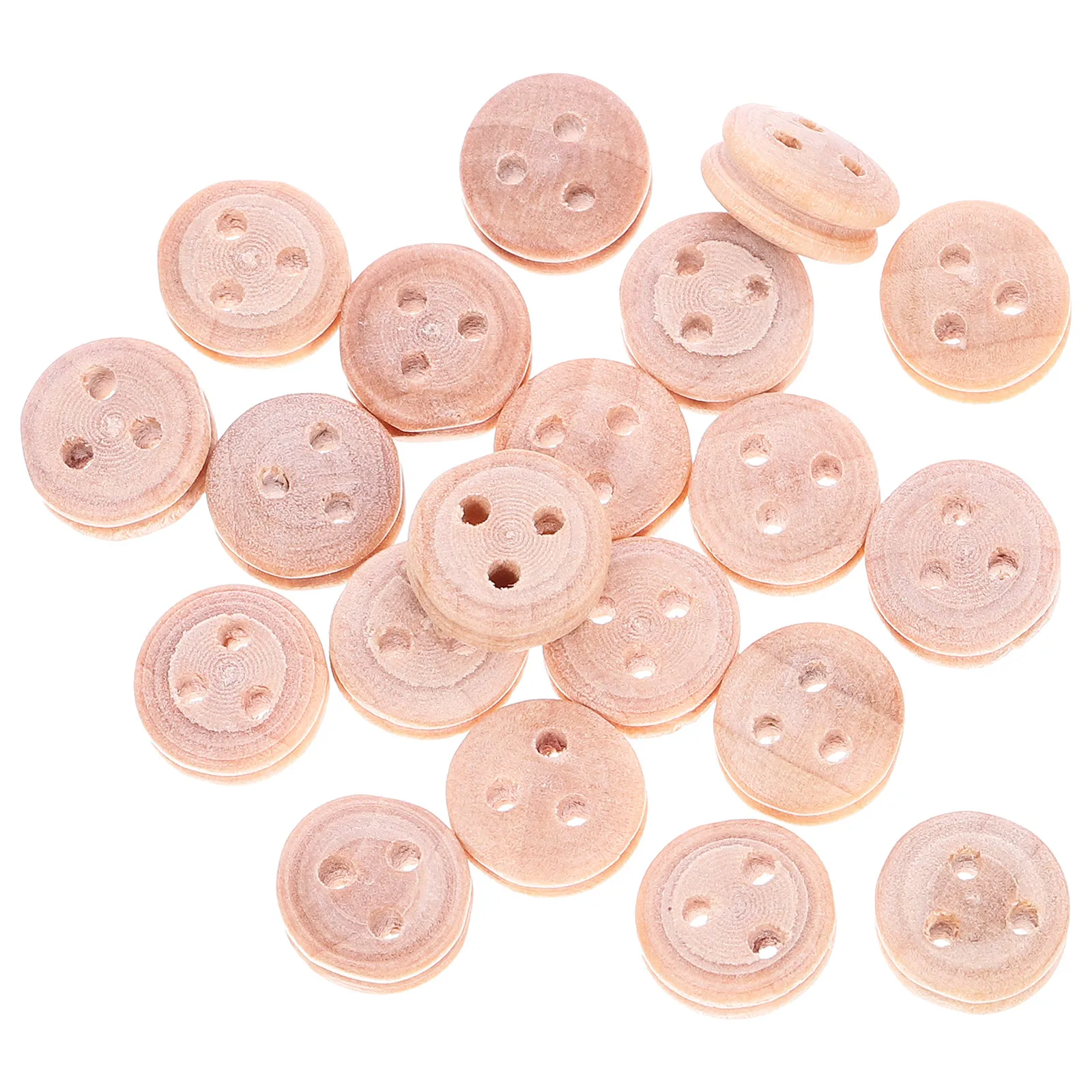 

20Pcs Wood Ship Wheel Accessory Set Small Mini Pulley 8Mm for DIY Crafts Kids Educational Ship Making Materials Wood Crafts