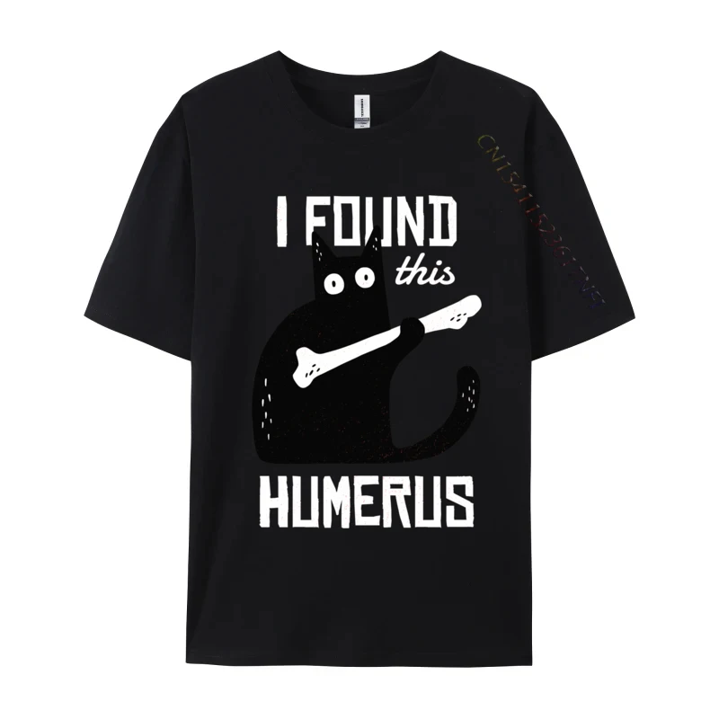 

Scary I Found This Humerus Cat Black Humorous Medical Discount Slim Fit T Shirts Cotton Men's Tops T Shirt Lovers Day T Shirt