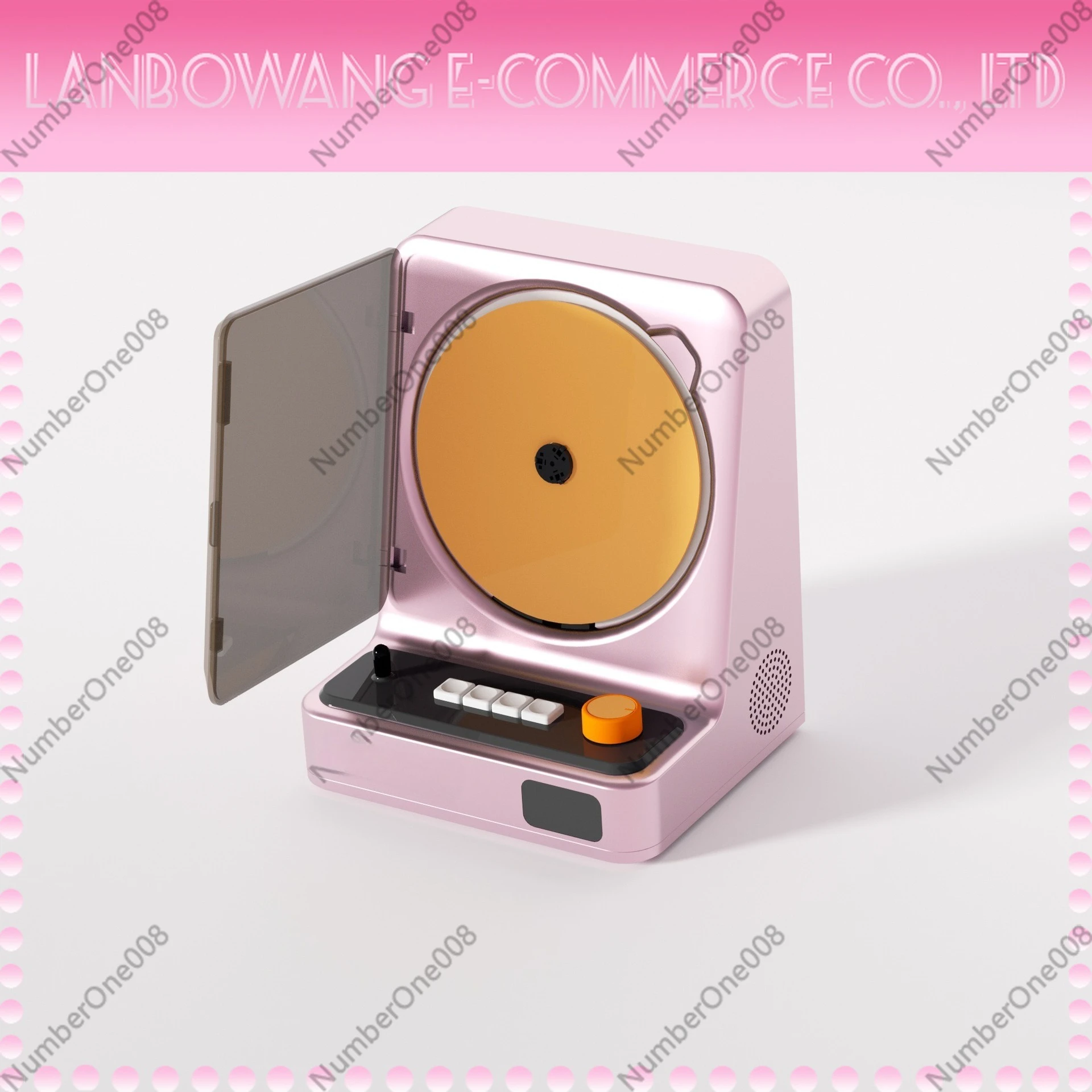 HiFi CD Player Retro Album Disc Player Fever Grade Record Player Portable Bluetooth Speaker Custom Gift