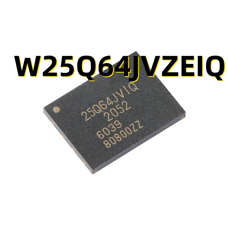 10PCS  W25Q64JVZEIQ  WSON-8