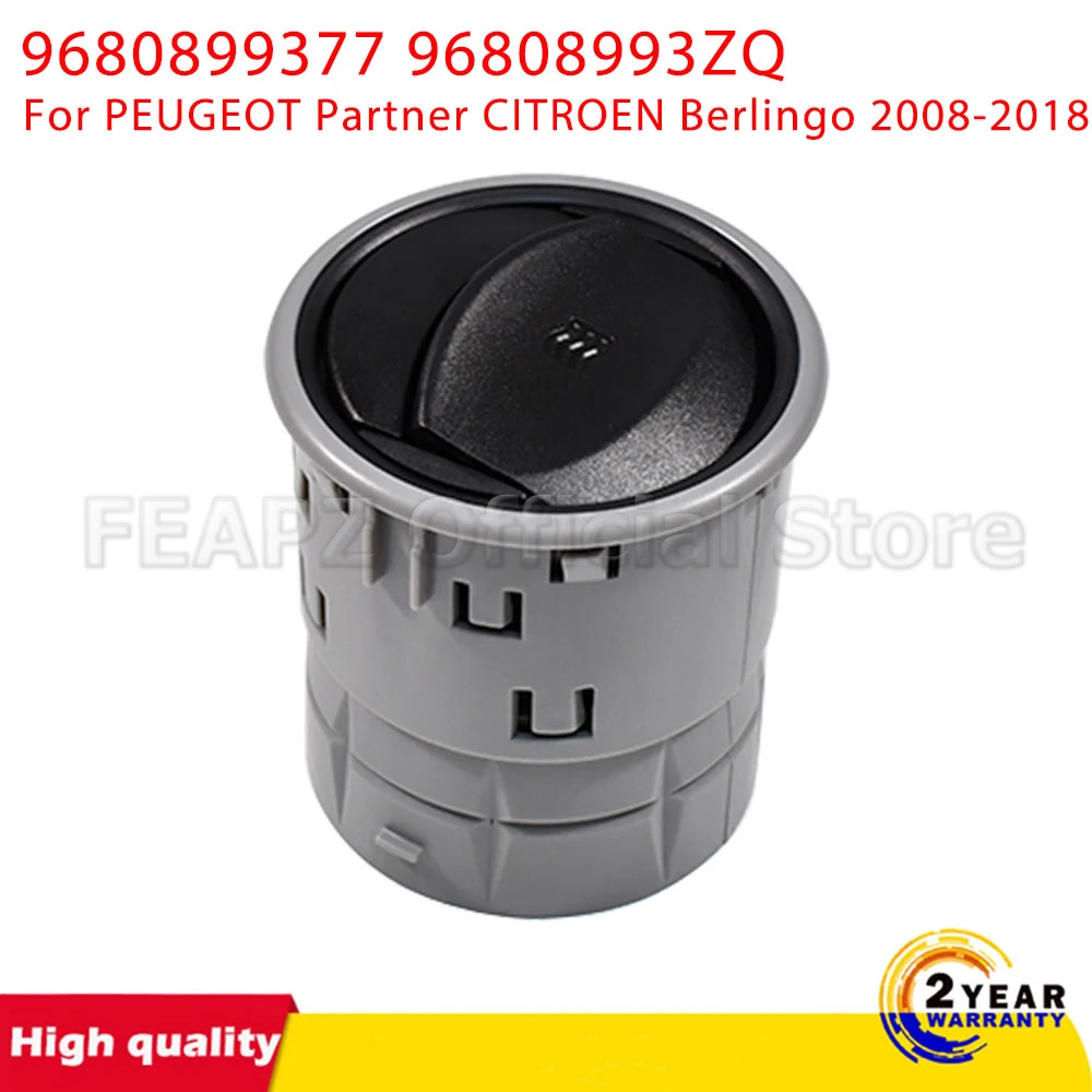 

For PEUGEOT Partner CITROEN Berlingo Dashboard Center Air Conditioner Vent Outlet Panel AC Grille 9680899377 96808993ZQ