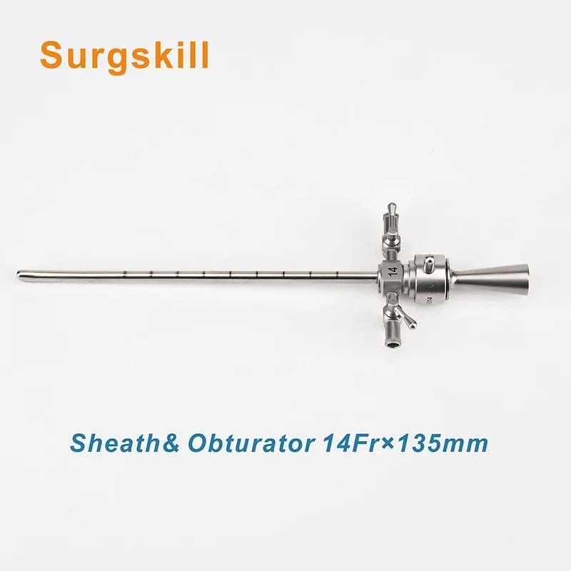 2026 NEW Pediatric Cystoscope Set 30 Degree 2.7x 190mm With Sheath And Bridge Single Channel For Urology Rigid Endoscope Surgery