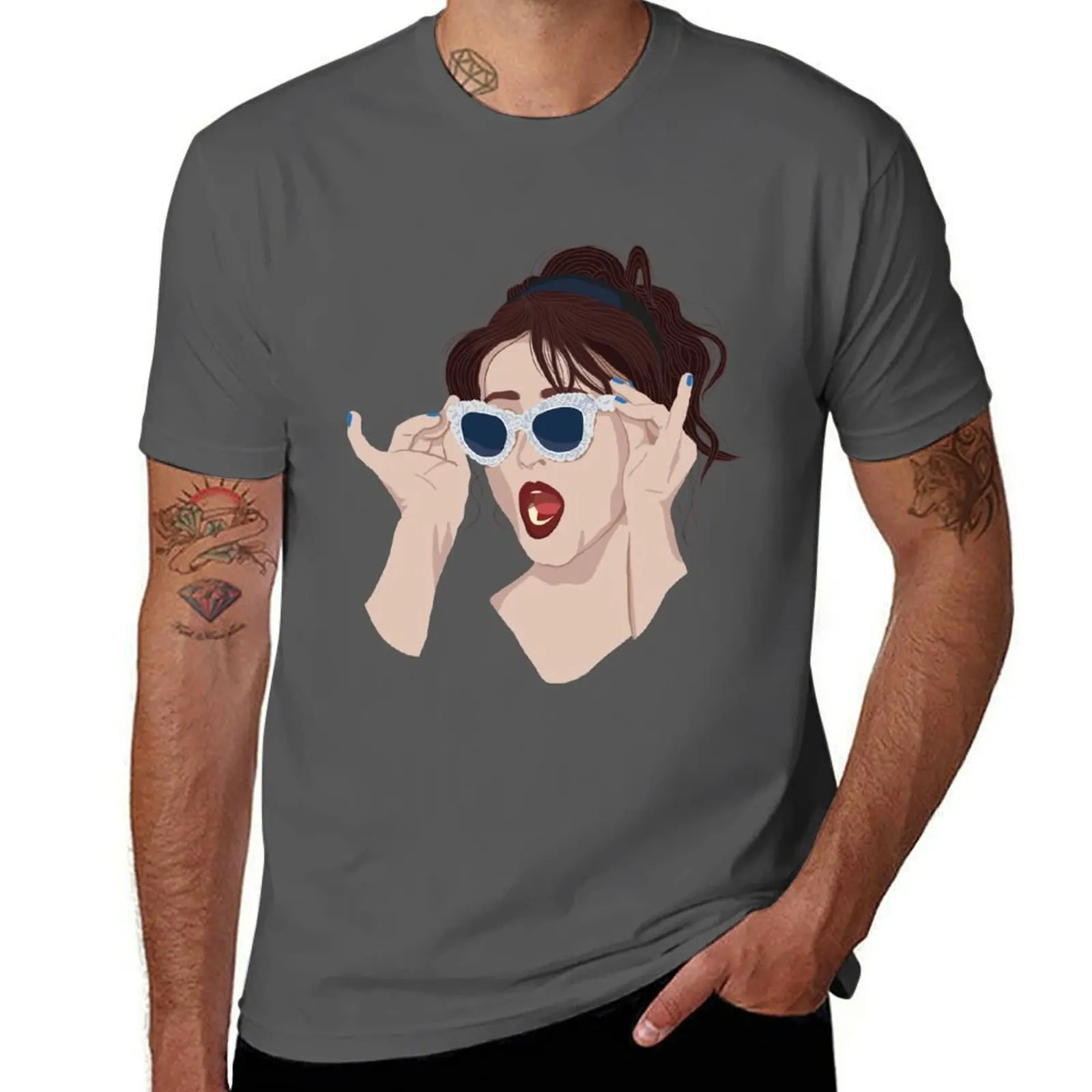

Helena Bonham Carter T-Shirt t shirt men 100% cotton luxury brand cotton t shirts high quality T-Shirt
