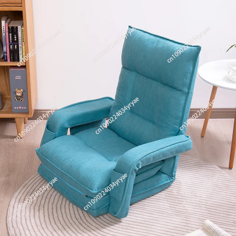 Lazy sofa living room bay window balcony small sofa foldable tatami floor portable multi-purpose sofa bed