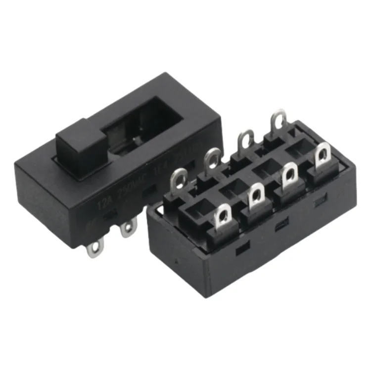 1000pcs Mini Toggle Switch 3-pin 2-position 3-position Vertical Switch 6-pin Horizontal Sliding