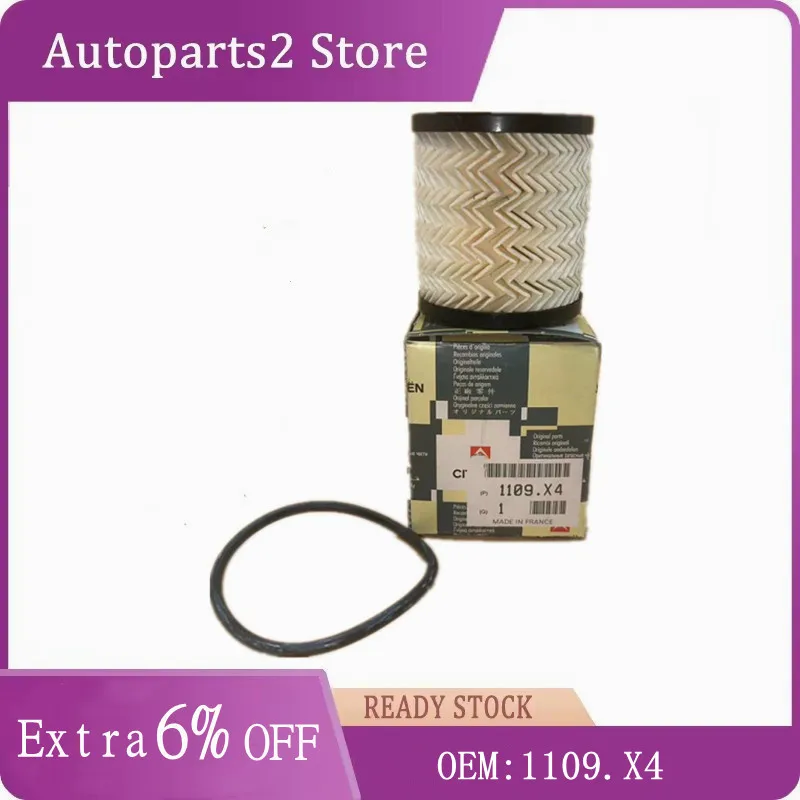 Brand New Genuine Oil Filter Automotive Filter 1109.X4 1109X4 For Peugeot 307 206 207 408 508 For Citroen Elysee Picasso C2 C5