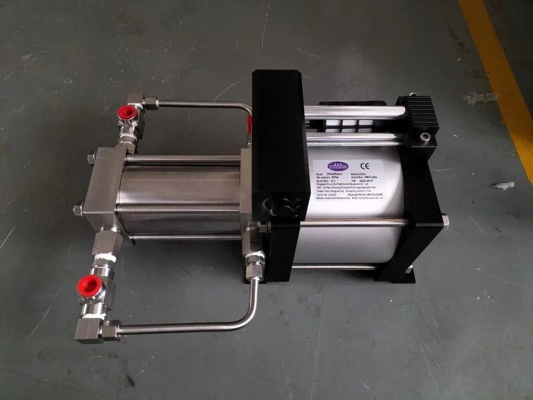 Pompa booster gas pneumatica ad alta pressione