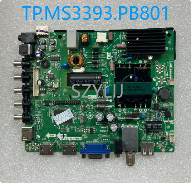 Original motherboard TP.MS3393.PB801 with PB851/P86 PB751 PB855 three in one motherboard