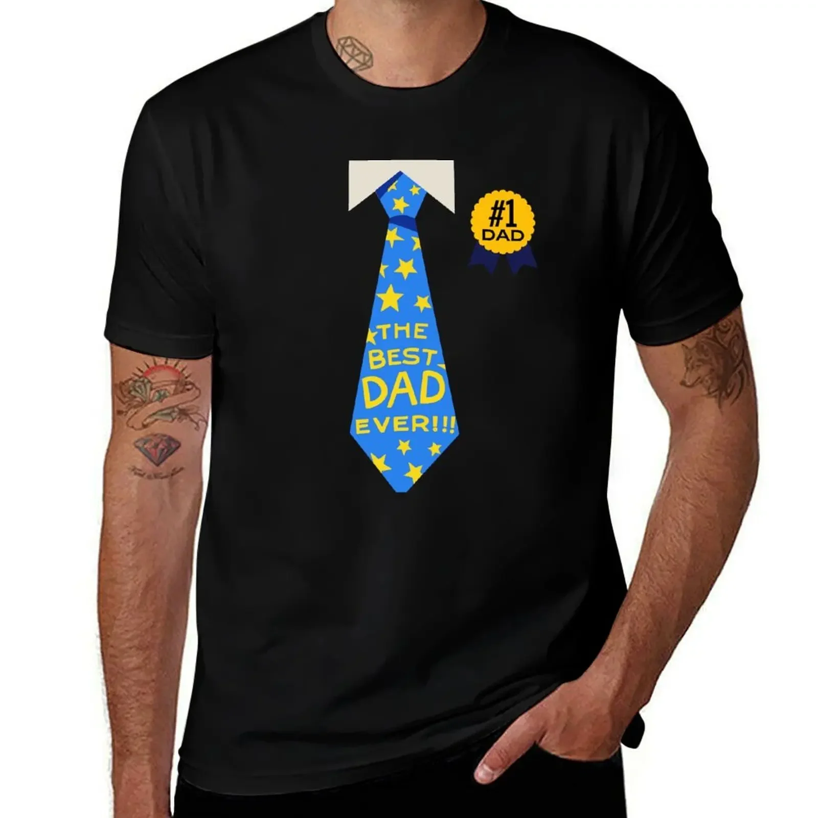 

The Best Dad Ever Tie Shirt – Funny Father's Day Gift T-Shirt custom t-shirts cheap stuff heavyweights plain white t shirts men