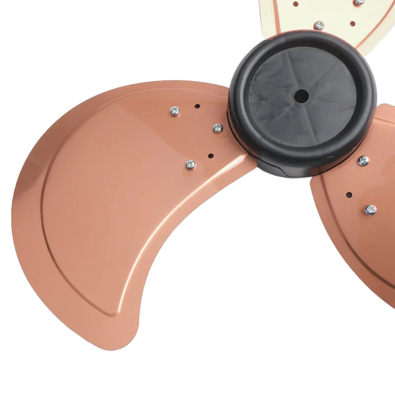 16 Inch 36cm Aluminum Fan Blades Table Fan Blades Lightweight Aluminum Low Noise Nut Cover Included High Temperature Resistance