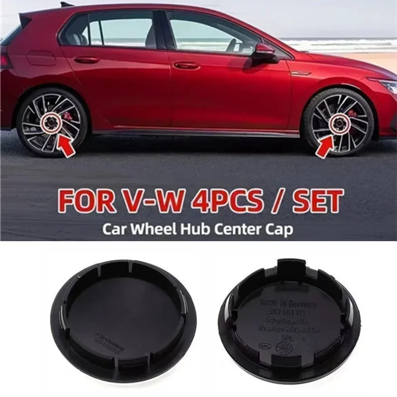

4 шт. 65 мм 66 мм 3B 5G 5H для гольфа Passat Beetle CC Bora Polo Touareg Tiguan VW Крышка центра колеса Автомобильный колпак значок эмблема логотип