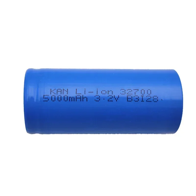 NEW High Capacity 32700 3.2V 5.0Ah Lifepo4 Rechargeable Battery for Power Bank Solar Light Backup Power Flashlight