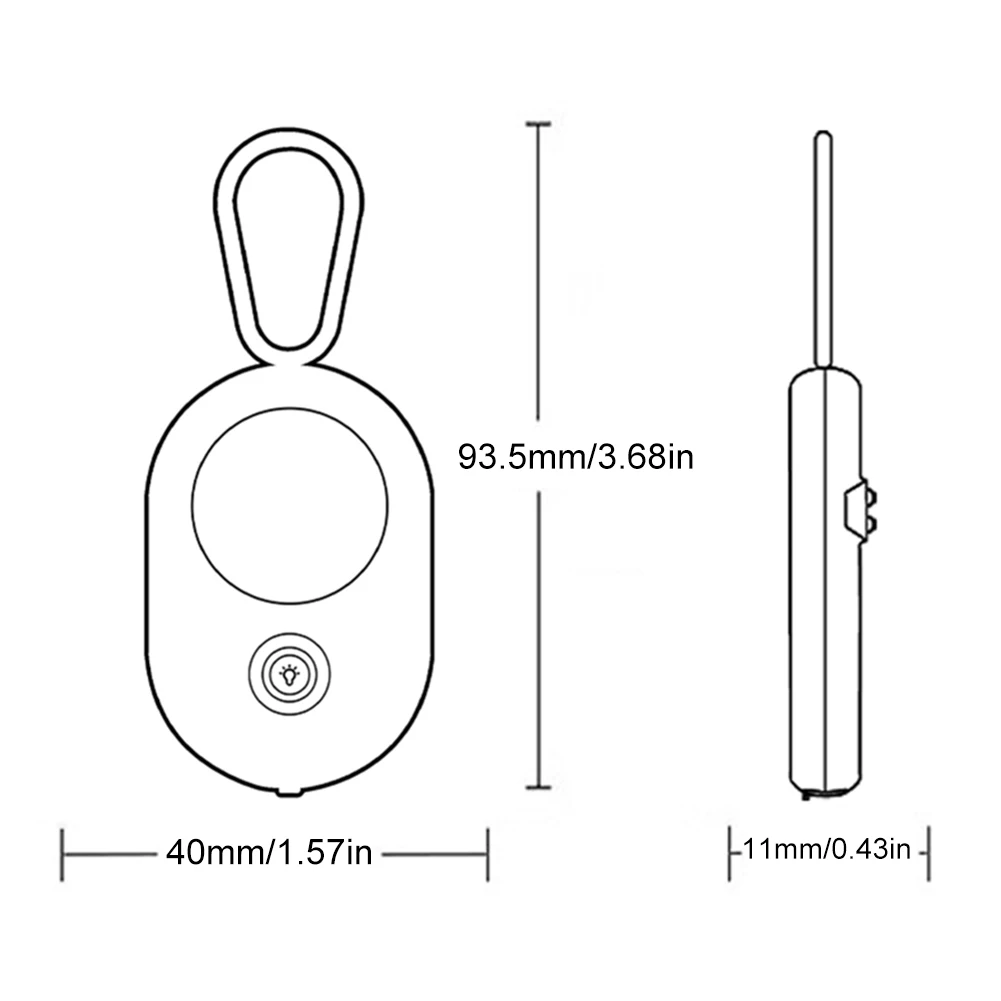 Intelligent Infrared Scanning Hotel Anti-Camera Detector with 2 Levels LED Wireless Signal Scanner for Home Office Travel Hotel