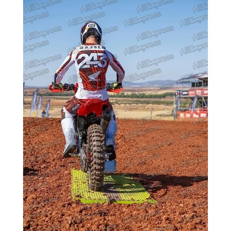 

HONDA # 243 GAJSER, осенняя классическая ретро рубашка для мотокросса, мужская дышащая, быстросохнущая, модная, повседневная, спортивная, с длинным рукавом