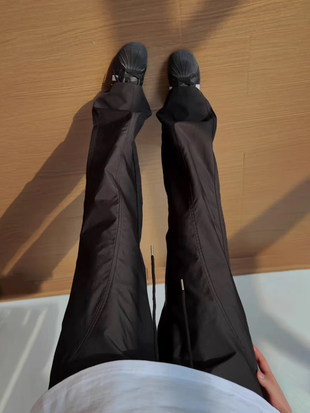 

Мужские тонкие брюки для альпинизма в американском стиле, облегающие, из мягкого ледяного шелка, для активного отдыха на природе весной