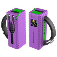 Silicone Cases for CUKTECH 20 Power Bank 140W 25,000mAh Portable Laptop Charger Cover Bags with Strap