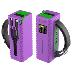 Silicone Cases for CUKTECH 20 Power Bank 140W 25,000mAh Portable Laptop Charger Cover Bags with Strap