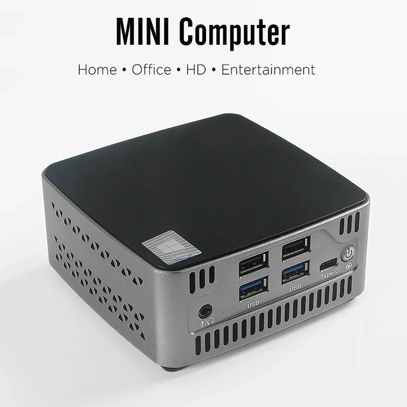 Vtex Mini Computer Desktop Intel Core 8Th Generation Whiskey Lake-U Full Function Usb-C Morefine Modern 2 Ddr4 Sodimms Mini Pc